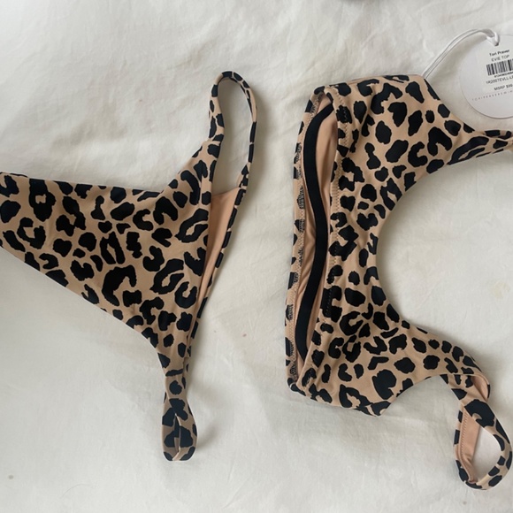 Tori praver leopard print bikini - Picture 2 of 4